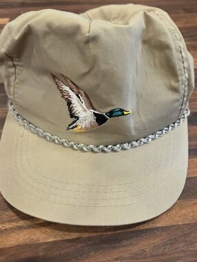 Vintage Duck Embroidered Made In Korea Hat